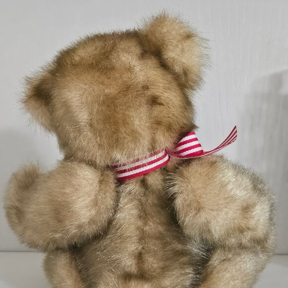 Patriotic Cherrydale Farms Brown 10" Plush Setting Bear Vintage 2003 - Picture 3 of 8